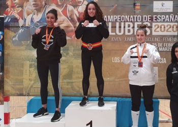 Carmen González y Ranya El Katani nuevas campeonas de España por clubes de Boxeo Olímpico.