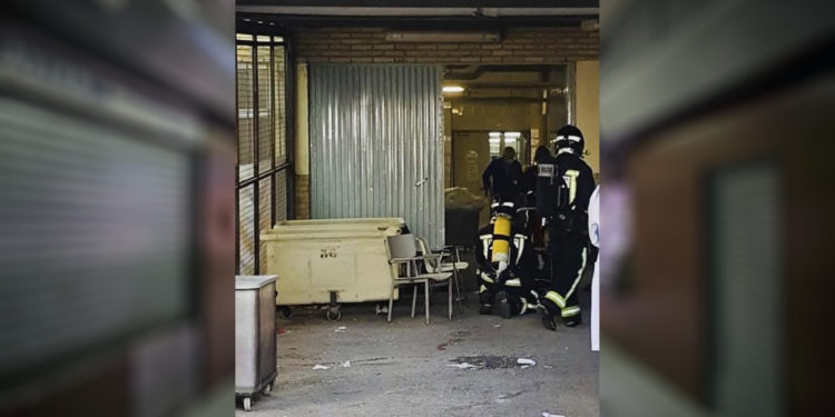 Conato de incendio en la lavandería del hospital