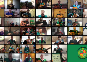 La Tuna de Jaén graba una canción «a distancia» para transmitir ánimo y alegría durante la cuarentena
