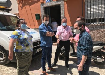 El Ayuntamiento avanza en el arreglo de la calle Travesía de Vacas y acomete la adecuación integral de Cruz de La Magdalena para atender un problema histórico de filtraciones a las viviendas