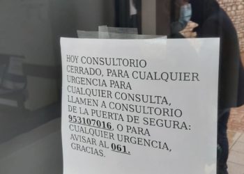 LA JUNTA CIERRA EL CONSULTORIO DE GÉNAVE