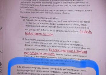 NUEVO ESCÁNDALO EN EL DISTRITO JAÉN-JAÉN SUR: LA JUNTA ENVIÓ UN PLAN DE CONTINGENCIA DONDE ANTICIPABA A LOS PROFESIONALES QUE IBAN A CONTAGIARSE “EN SU GRAN MAYORÍA”