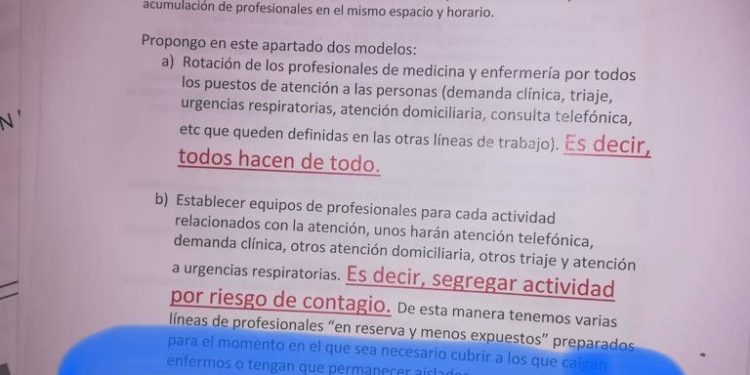 NUEVO ESCÁNDALO EN EL DISTRITO JAÉN-JAÉN SUR: LA JUNTA ENVIÓ UN PLAN DE CONTINGENCIA DONDE ANTICIPABA A LOS PROFESIONALES QUE IBAN A CONTAGIARSE “EN SU GRAN MAYORÍA”