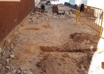 Comienzan en El Tomillo las obras Proyecto Acerados