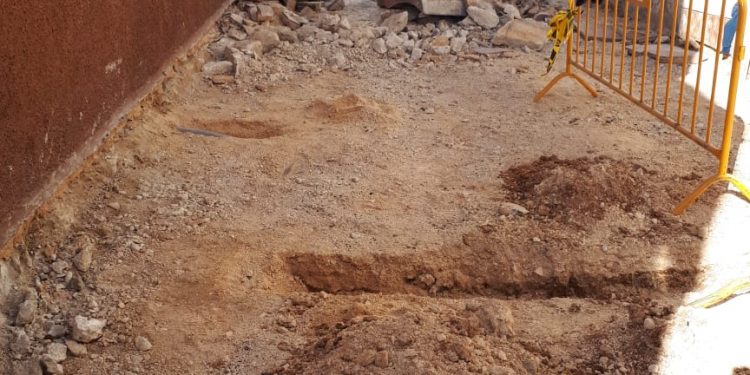 Comienzan en El Tomillo las obras Proyecto Acerados