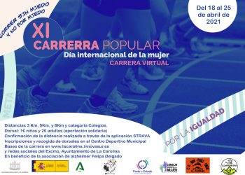 IX Carrera Popular del Día Internacional de la Mujer a beneficio de la Asociación de Alzheimer Felipa Delhado