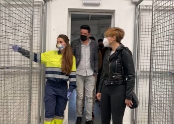 María Cantos, ha visitado el Centro de Protección Animal Municipal