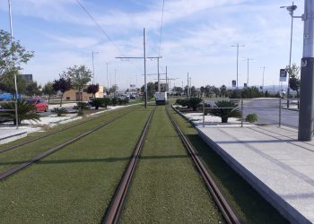 Limpieza trazado tranvía