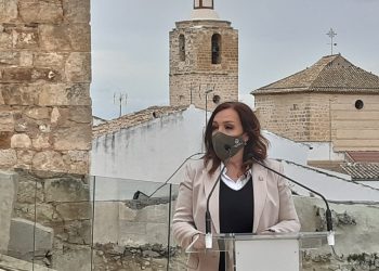 La subdelegada pone en valor la inversión de 875.000 euros del Gobierno para la rehabilitación del Castillo de Villardompardo