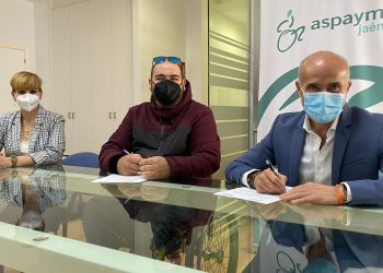 El Imefe y Aspaym firman un convenio de colaboración