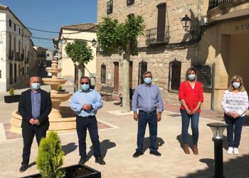 Diputación destina 700.000 euros a distintas actuaciones en infraestructuras de Cazalilla en los tres últimos años