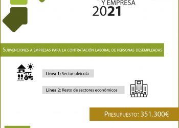 La Diputación lanza una convocatoria de más de 350.000 euros en ayudas a empresas para favorecer la contratación