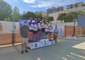 El concejal Carlos Alberca destaca el éxito del Campeonato Andaluz de Natación Infantil con buen papel jiennense