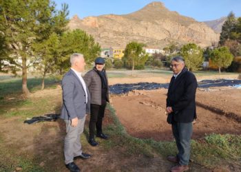 Diputación trabaja en la conservación del yacimiento de Medina Elvira, en Atarfe