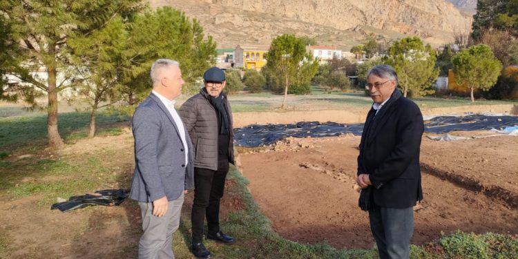 Diputación trabaja en la conservación del yacimiento de Medina Elvira, en Atarfe