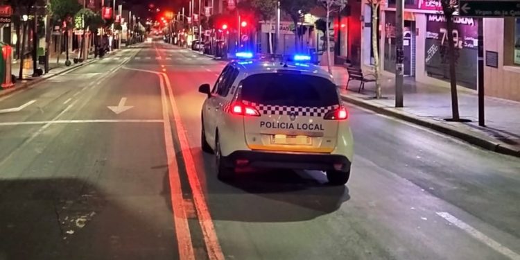 Actuaciones efectivos Policía Local durante el fin de semana pasado