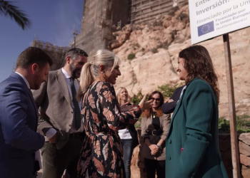 Del Pozo revisa las últimas actuaciones en La Alcazaba de Almería que superan los 5M€ de inversión