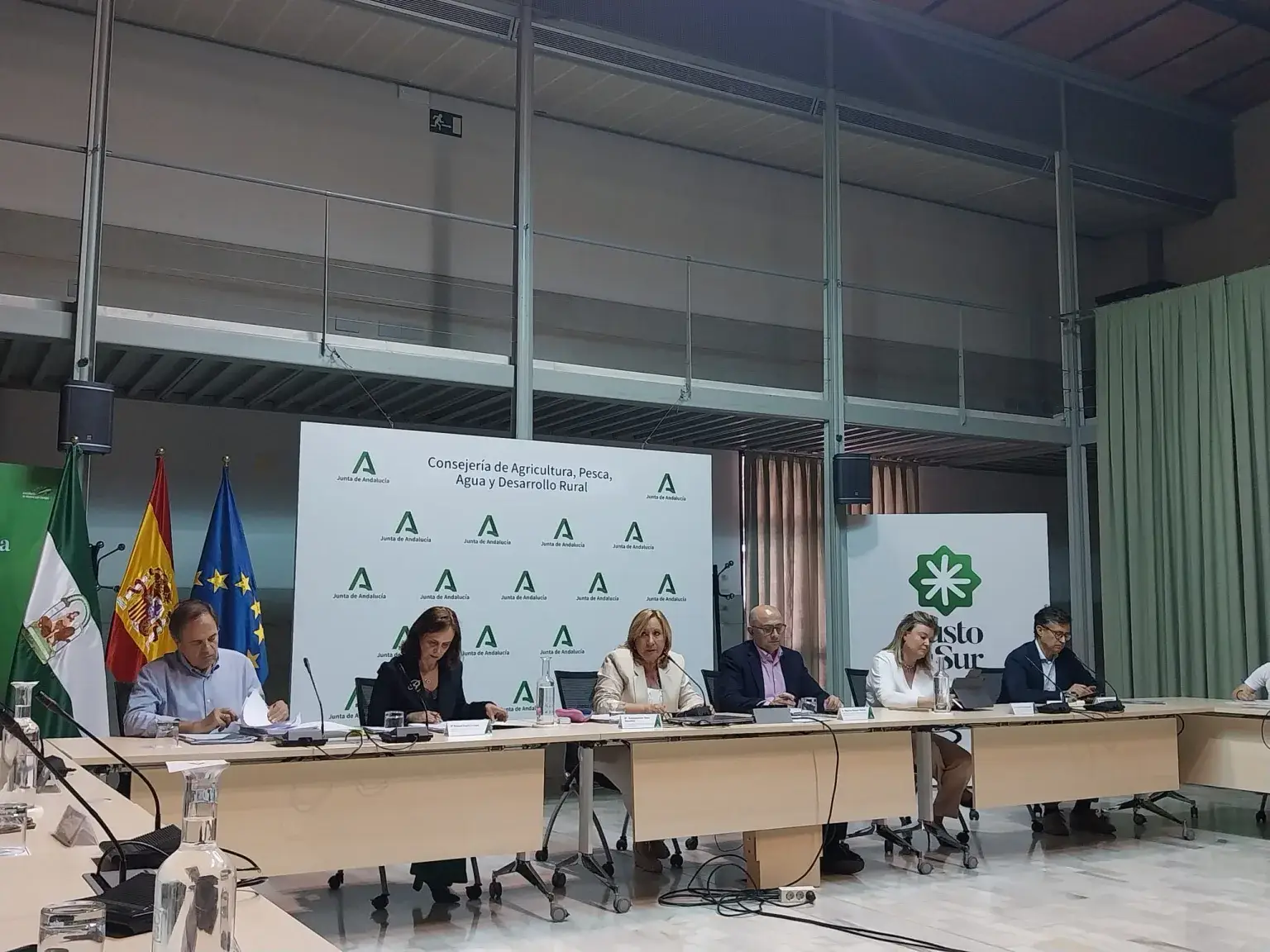 La Junta anuncia medidas de flexibilización en todas las comarcas declaradas desastre natural