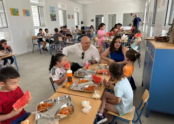Comienza a funcionar el nuevo comedor escolar del CEIP Príncipe Felipe construido por el Ayuntamiento de Huércal-Overa