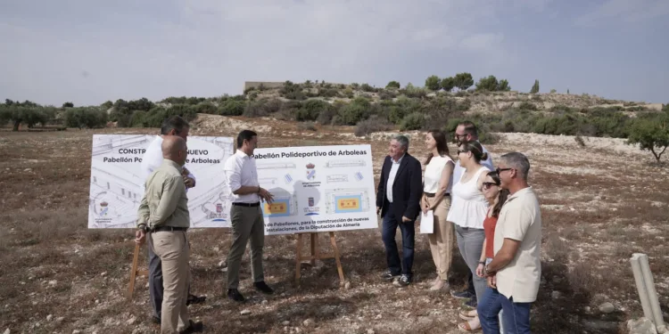 Diputación construirá el primer pabellón de la  historia de Arboleas