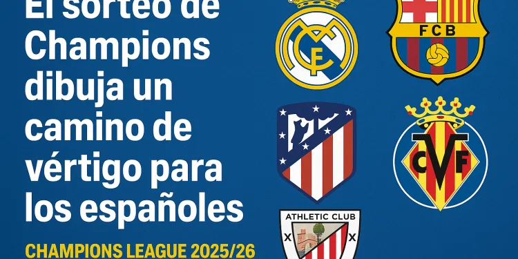 Duelo de gigantes: Madrid & Liverpool, Barça & PSG y Atlético Inter en la fase de liga