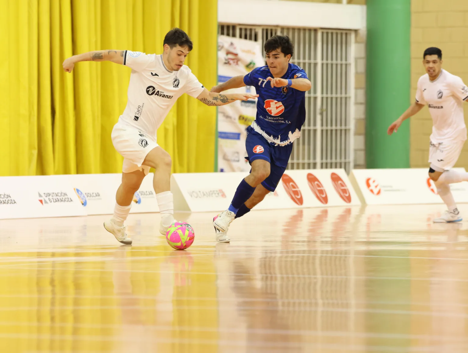 Avanza Jaén domina en Zaragoza y suma una importante victoria (2-5) ante Entrerríos